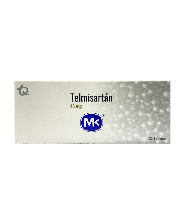 TELMISARTAN MK 40 MG CAJA X 30 TABLETAS